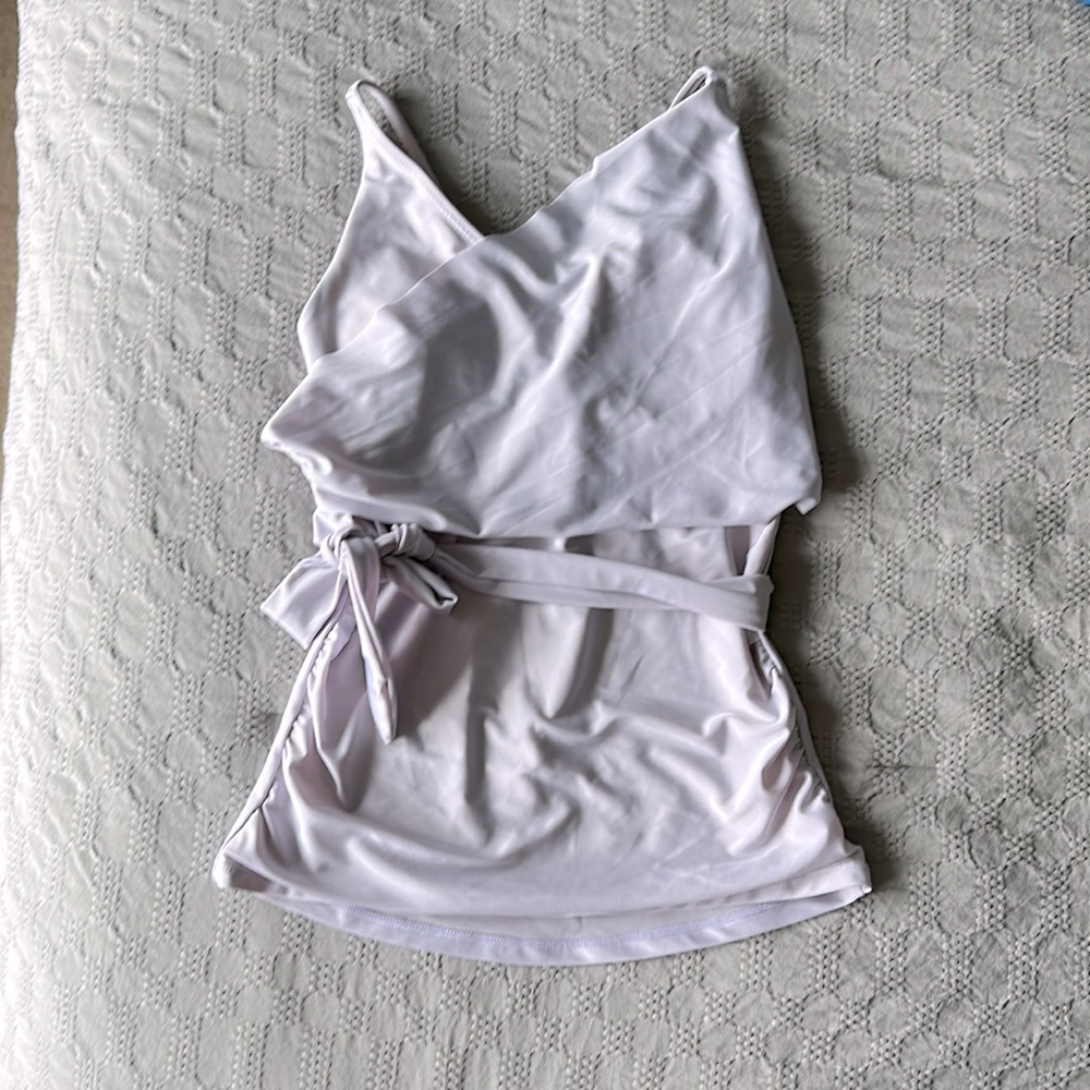 Nani lilac wrap tankini